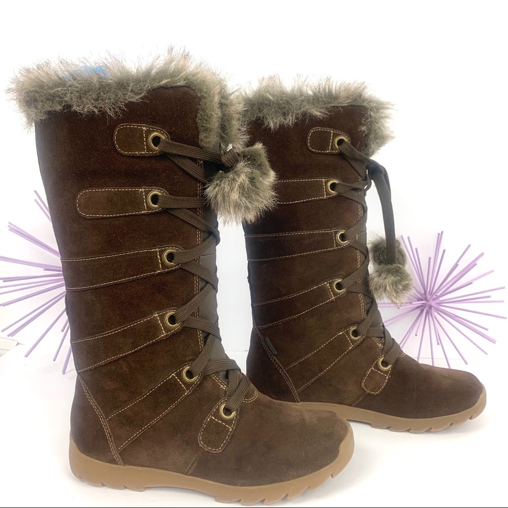 Sporto Waterproof Cojo /Brown Leather Lace Up Boot - Picture 2 of 8